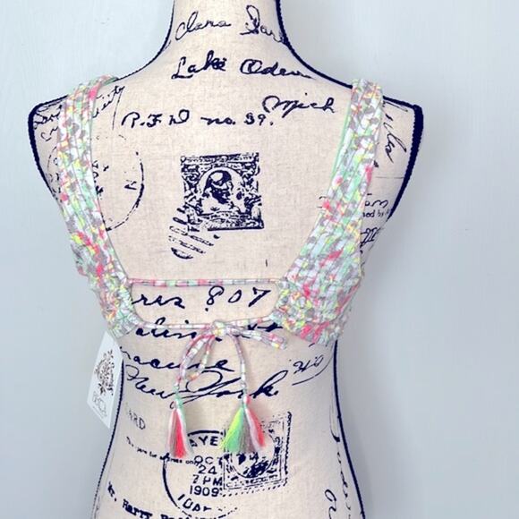 NWT! BECCA Multi Call Of The Wild Bikini Top Size Large - Picture 6 of 7